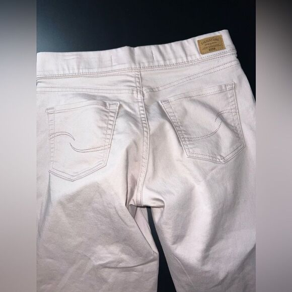Levi Strauss Gold Label Pink Totally Shaping Pull-on Skinny Jeans Size 8M EUC - Picture 9 of 9